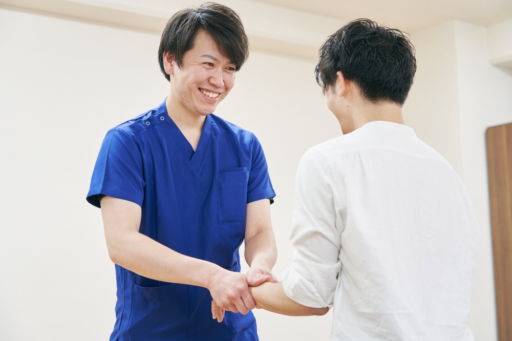 施術の写真